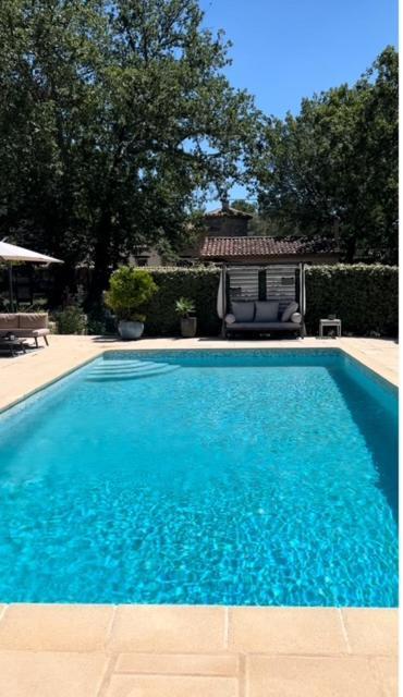 La Brindille Petit Mas Provencal Meuble De Tourisme 3 Etoiles 2-3 Personnes 1 Piece 30 M2 Tout Confort Lisiere Foret Jardin Jacuzzi Piscine Saint-Paul-en-Forêt المظهر الخارجي الصورة